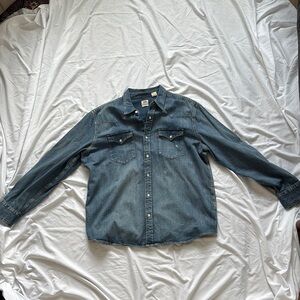 Levi's Blue Denim Shirt